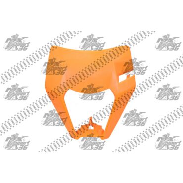 Щиток номерной фары KTM 2016 2023 Avantis Zuum Brz (оранжевый) - миниатюра 1