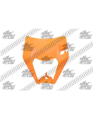 Щиток номерной фары KTM 2016 2023 Avantis Zuum Brz (оранжевый)