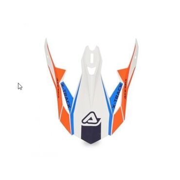 Козырек Acerbis для шлема X TRACK Orange Blue - миниатюра 1