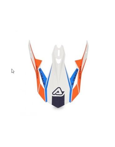 Козырек Acerbis для шлема X TRACK Orange Blue