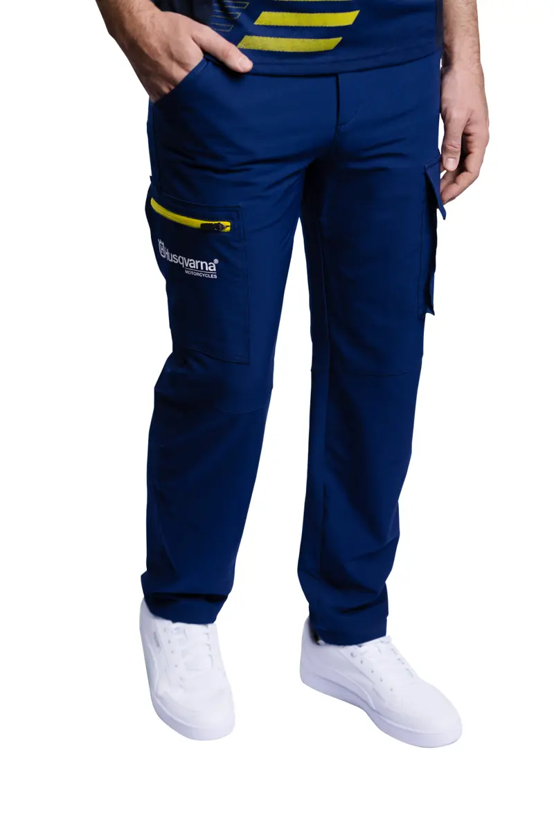 Штаны Husqvarna Team Pants, blue - фото 2