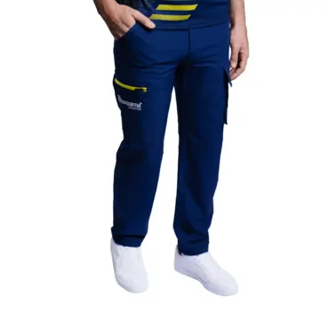 Штаны Husqvarna Team Pants, blue - миниатюра 2