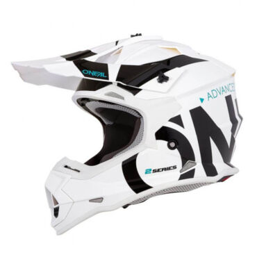 Oneal Кроссовый шлем 2Series RL Slick Белый - миниатюра 3