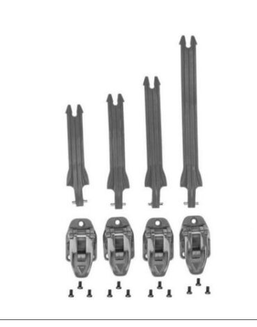 Ремни (комплект) Acerbis straps set (для x team / e team) black