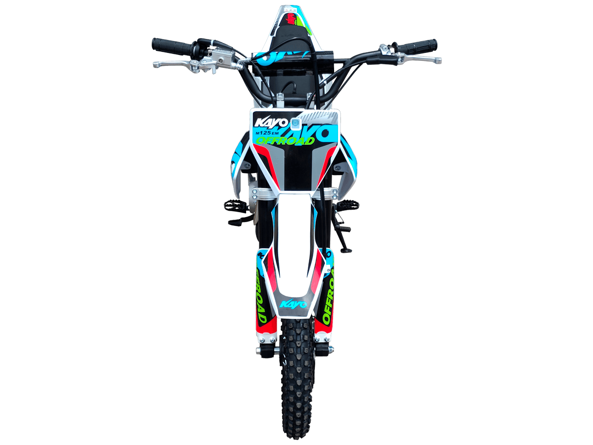 Питбайк KAYO M125EM 14 12 (механ. сцепл., эл. стартер 2026 г.) - фото 4
