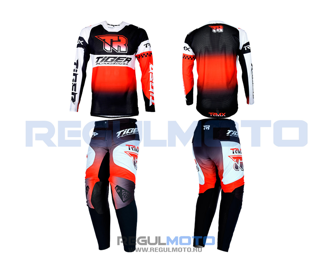 Спортивная защита на тело с мотоштанами TIGER TC02 Y TP02 Y KIDS - фото 1