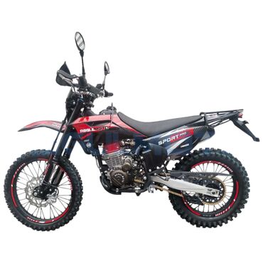 Мотоцикл эндуро Regulmoto Sport 003 PRO 300 (4 клапана, 6 передач, баланс. вал) ПТС Черный красный - миниатюра 1