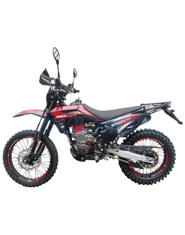 Мотоцикл эндуро Regulmoto Sport 003 PRO 300 (4 клапана, 6 передач, баланс. вал) ПТС Черный красный