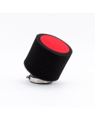 Фильтр воздушный 45 мм изогнутый 45 град. black outer