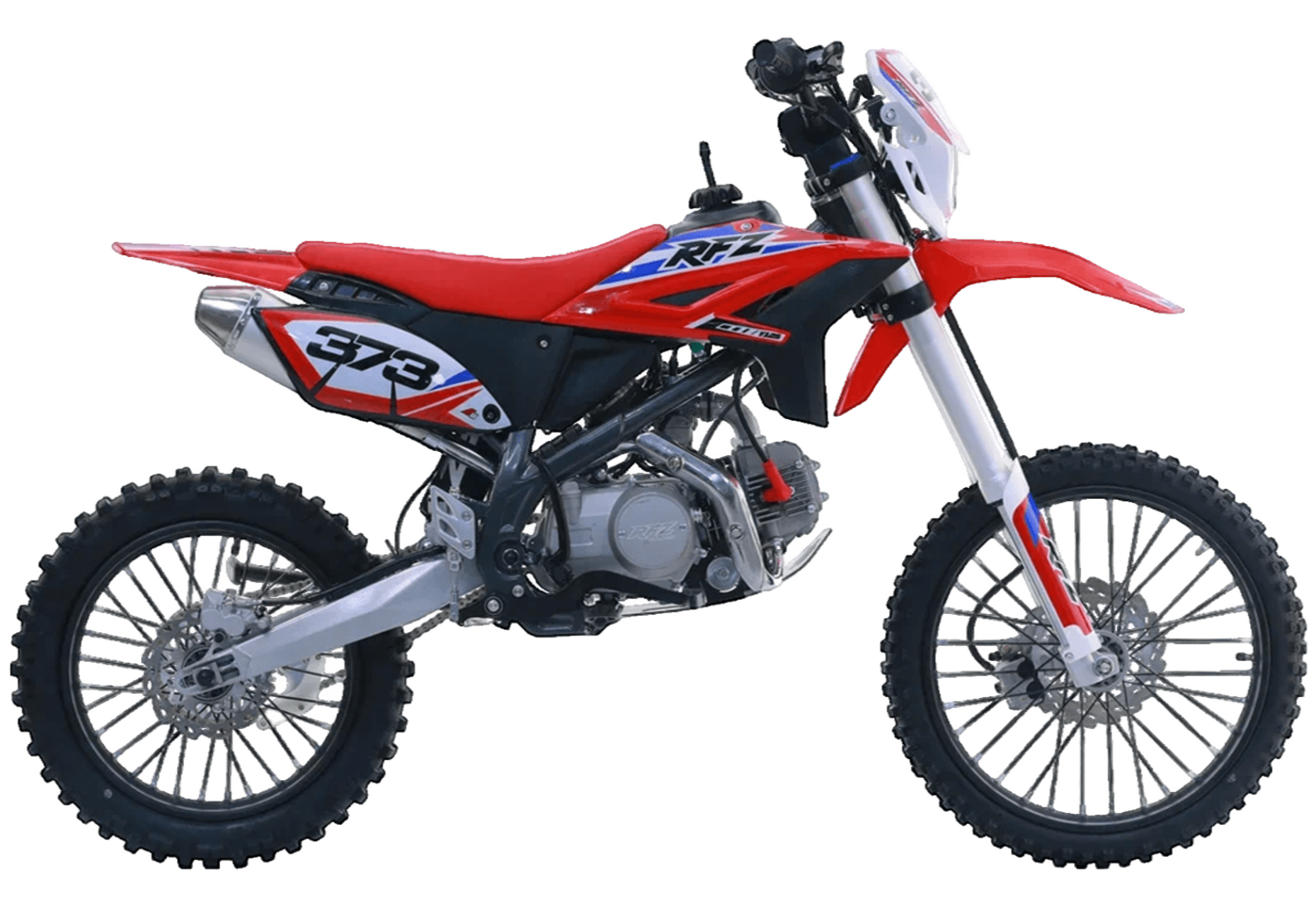 Питбайк Apollo RFZ Y 150X LE, 19 16, (Красный) (фара, электростартер) - фото 6