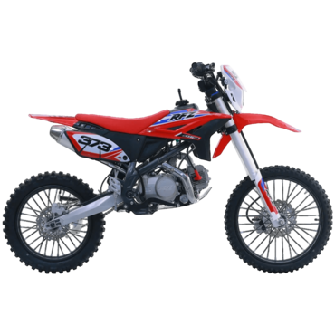 Питбайк Apollo RFZ Y 150X LE, 19 16, (Красный) (фара, электростартер) - миниатюра 6