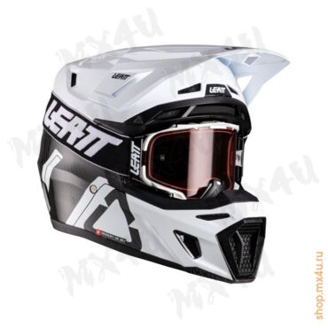 Шлем 9.5 Carbon + маска 6.5 V26 - Белый - миниатюра 7
