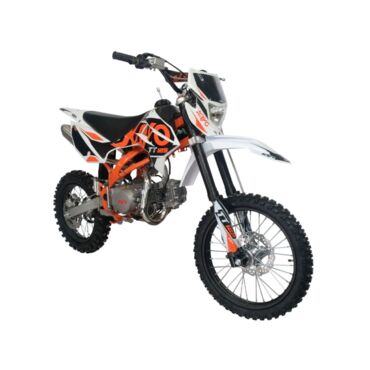 Питбайк KAYO BASIC TT125 17 14 KRZ (механ. сцепл., кикстартер) - миниатюра 5