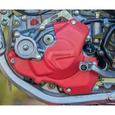 Защита крышки зажигания Honda CRF250R (2010 2017), Красная - миниатюра 1