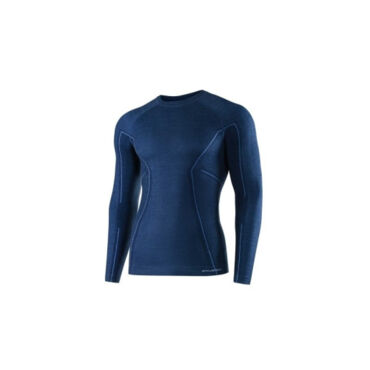 Brubeck Футболка мужская Active Wool Синий - миниатюра 3