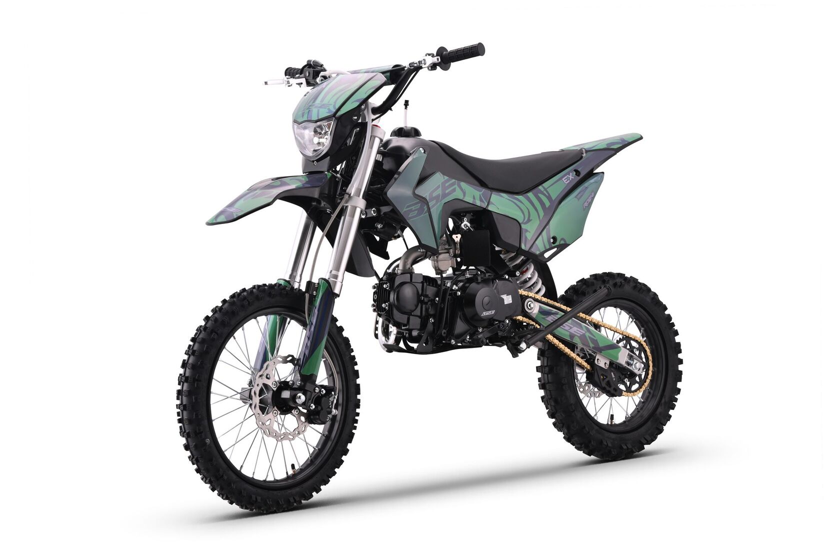 Питбайк BSE EX 17 14 Rift Green - фото 8