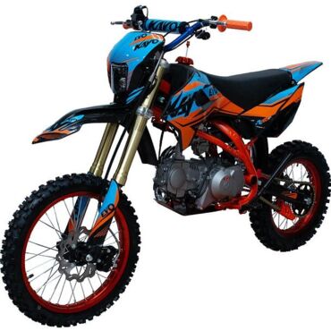 Питбайк KAYO EVOLUTION K125EM 17 14 KRZ (механ. сцепл., эл. стартер 2024 г.) - миниатюра 3