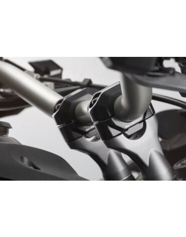 SW Motech проставки прямые высота 30 mm - для руля 28 mm ( черный ) // LEH.00.039.24100.30 B / 10020182