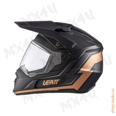 Кроссовый шлем ADV 7.5 Black Bronze V26 - миниатюра 6