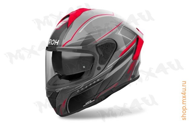 Дорожный шлем Spark 2 Shadow Red Matt XS - фото 1