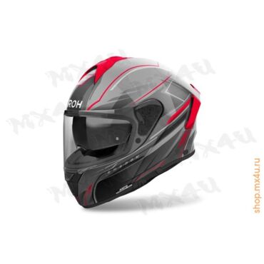 Дорожный шлем Spark 2 Shadow Red Matt XS - миниатюра 1