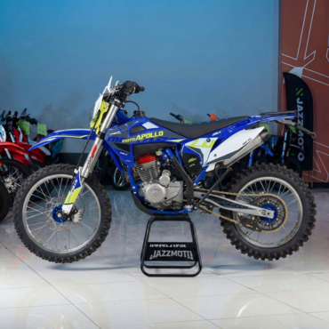 Мотоцикл кроссовый Moto Apollo M3 300 4V (175FMM PR5) синий - миниатюра 1