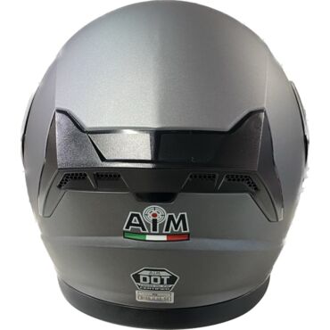 Шлем AiM JK320 Grey Metal - миниатюра 4