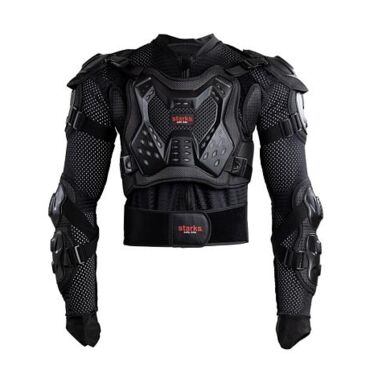 Моточерепаха STARKS Body Armor Solid Chest Чёрный - миниатюра 8