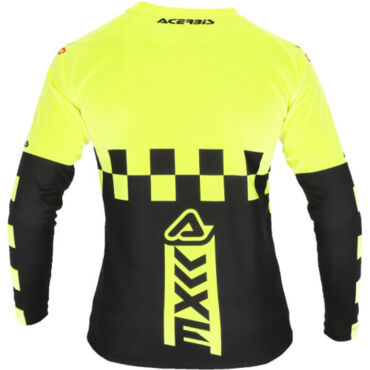 Acerbis Джерси детское MX J KID TWO Yellow Black - миниатюра 2