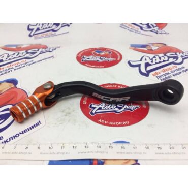 SCAR Лапка переключения передач KTM 250 300SX, EXC 94 16, 250SX F, EXC F 06 10 оранжевая / 54834031000 // GSL506 - миниатюра 1