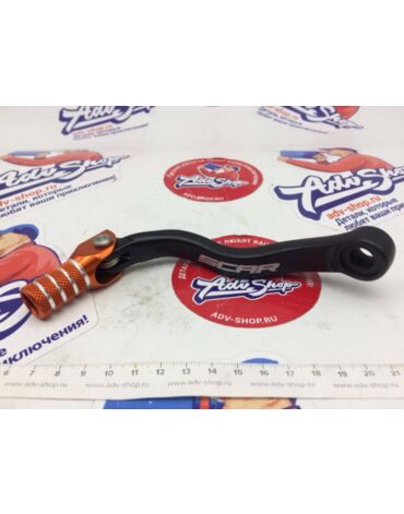 SCAR Лапка переключения передач KTM 250 300SX, EXC 94 16, 250SX F, EXC F 06 10 оранжевая / 54834031000 // GSL506