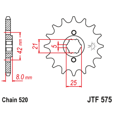 Звезда ведущая JTF575 15 - миниатюра 1