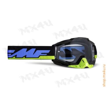 Очки FMF Powerbomb Rocket Talladega - с прозрачной линзой - миниатюра 1