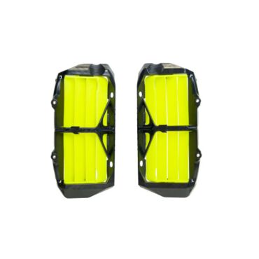 Решетки радиаторов увеличенные желтый неон KTM SX SX F 19 22; EXC EXC F 20 22 / Husqvarna TC FC 19 22; TE FE 20 22 - миниатюра 1