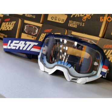 Очки Leatt Velocity 4.5 Royal Clear 83% - миниатюра 6