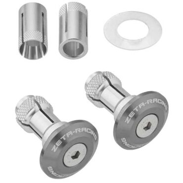 Заглушки в руль ZETA 29mm 2pcs Titanium, ZE48 7003 - миниатюра 1