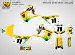 Наклейки на мотоцикл Kawasaki KX 85 1998 2013 KX 100. Серия TRANSFORMERS