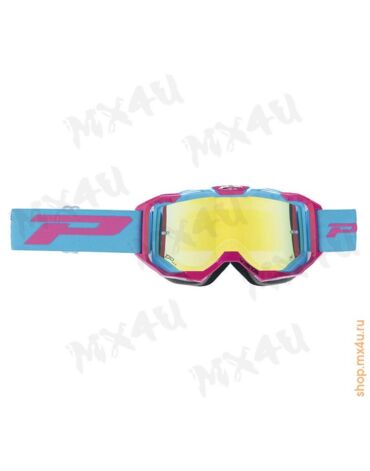 Очки Vista 3303 407 FL Yellow Fuxia Light Blue линза 3347 + прозрачная линза + отрывные пленки