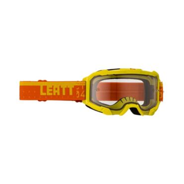 Очки Leatt Velocity 4.5 Citrus (Прозрачная линза 83% светопропускаемость) - миниатюра 2