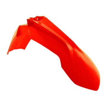 Крыло переднее KTM SX SXF125 450 13 15 # SX250 13 16 # EXC EXCF 14 16 вентилируемое оранжевое неон - миниатюра 1