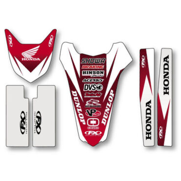 Набор наклеек Trim Kit FX под мотоциклы Honda CRF250R 2010 13, CRF450R 2009 12 - миниатюра 1