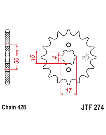 Звезда ведущая JTF274.14