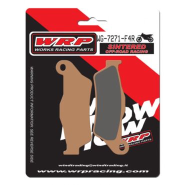Тормозные колодки WRP WG 7271 F4R (LMP271 ORR / FDB2018 / FA181 / FA245) - миниатюра 1