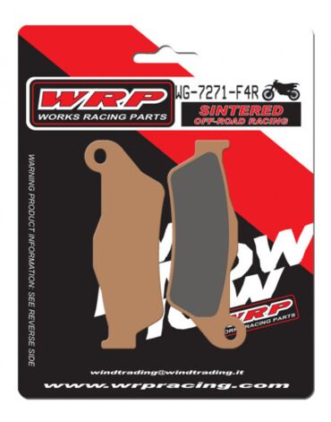 Тормозные колодки WRP WG 7271 F4R (LMP271 ORR / FDB2018 / FA181 / FA245)