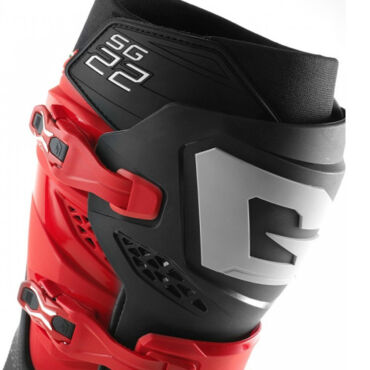 Gaerne Мотоботы для кросса SG 22 Gore Tex Enduro Red Black Grey - миниатюра 3