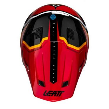 Leatt Шлем кроссовый  7.5 V26 Red + очки Velocity 4.5 - миниатюра 8