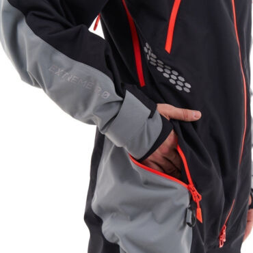 Dragonfly Комбинезон Extreme 2.0 Man Black - Red - Grey 2024 Утепленный - миниатюра 16