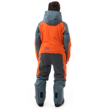 Dragonfly Зимний утепленный комбинезон Gravity Teenager Grey - Orange 2025 - миниатюра 17