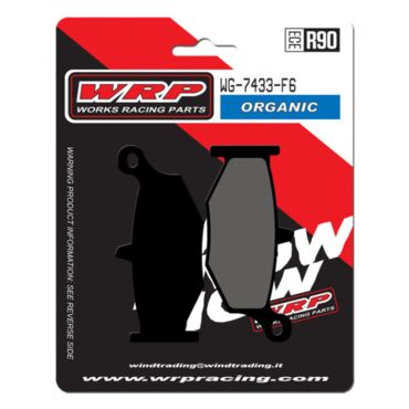 Тормозные колодки WRP WG 7433 F6 (LMP433 ST / FDB2213 / FA419) - миниатюра 1
