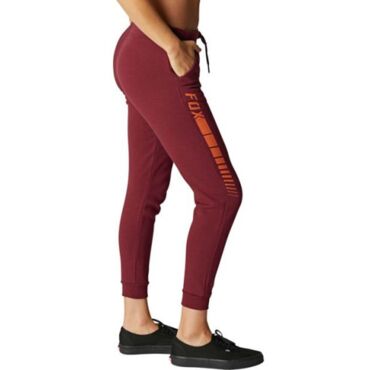 Штаны женские FOX Full Swing Jogger, cranberry (S, Взрослая  Повседневная) - миниатюра 1